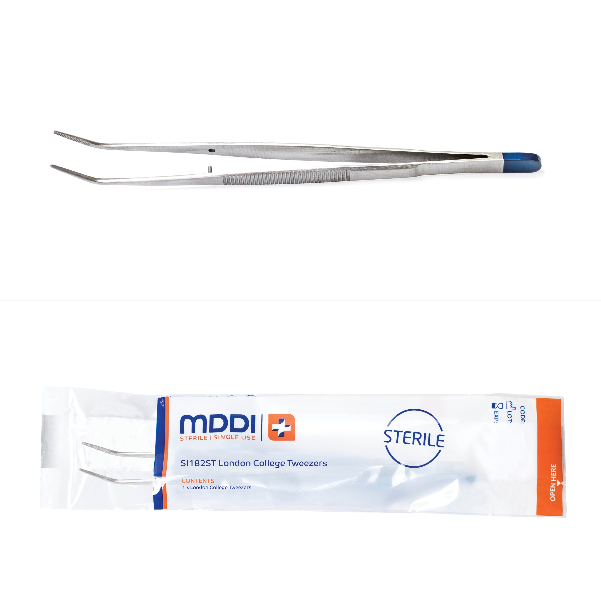 MDDI single use sterile dental premium tweezers